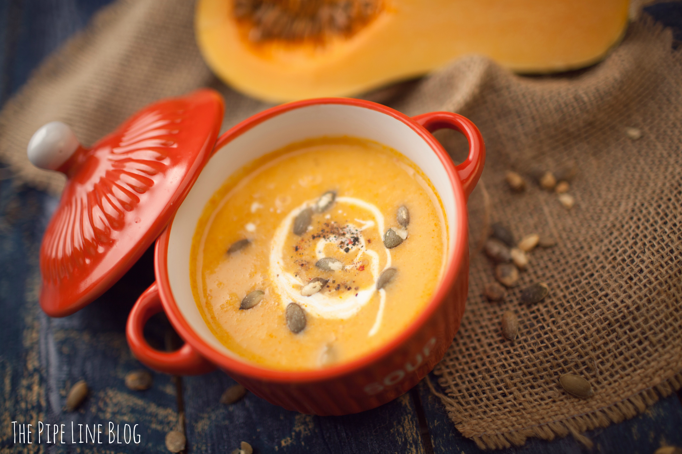Piping Rock - The Pipe Line - Butternut Squash Soup Recipe Thanksgiving Appetizer
