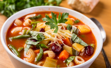 Piping Rock - The Pipe Line - Warm Up This Winter With Magical Vegan Minestrone