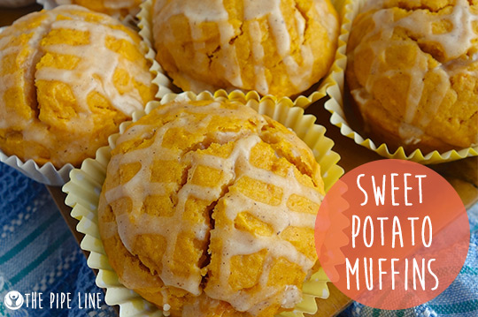 Piping Rock - The Pipe Line - Thanksgiving Recipe - Sweet Potato Muffins